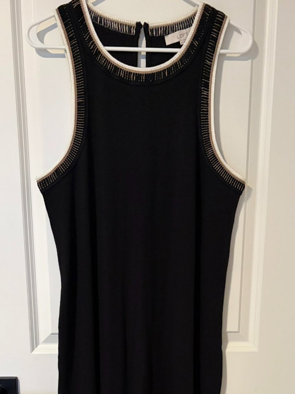 LOFT Ribbed Maxi Dress - Picture 2 of 10